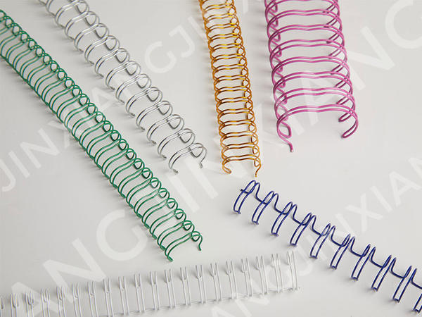  What types of documents or materials are best suited for metal nylon coated double loop binding?